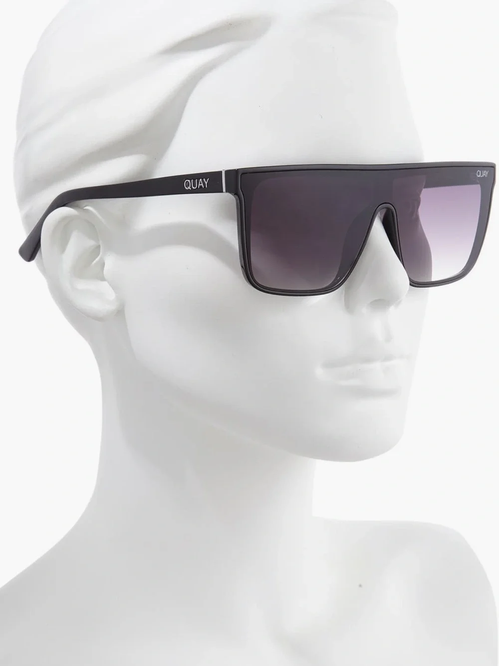 Quay Nightfall 52mm Gradient Flat Top Sunglasses